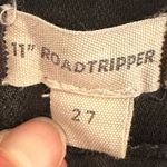 Madewell High-Rise 11" Roadtripper Jeans Womens Size 27 Black Stretch Ankle Zip Photo 6