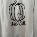 Gildan Thankful Thanksgiving Crewneck Sweatshirt NWT Photo 1