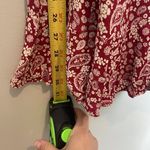 Reformation Perla Dress Gibraltar Red Bandana Print Size 2 Photo 8