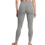 Athleta  Salutation Stash II Textured Tight Leggings S Black White Pockets Gym Photo 2