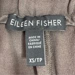 Eileen Fisher Luna Silk Georgette Crepe Slouchy Ankle Pants Mocha Taupe XS Photo 7