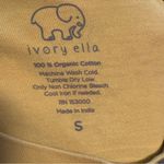 Ivory Ella  Long Sleeve Pocket T-Shirt Yellow Striped Elephant Small Photo 3