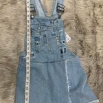Carmar Denim NWT LF CARMAR Safety-pin Distressed Overalls Skort Small Photo 9