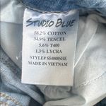 Studio Blue Women's Blue Distressed Jeans with Rips. Size 30 Photo 7