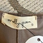 Molly green  Lindsay mushroom velour sleeveless swing mini dress Photo 6