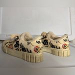 Farm Rio Cream Floral Faux Fur Lined Chunky Sole Sneakers 9 Photo 7