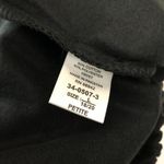 Roamans Sweatsuit Set Top Pants Scoop Neck Pull On Gray Black L 18/20 Petite Size 18P Photo 5