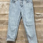 OAT high rise Lightwash crop ankle Jean size 8 Blue Photo 8