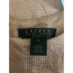 Ralph Lauren lauren  dress gold and sliver with pockets size 10 Photo 2