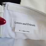 Lovers + Friends Naomi Mini Dress Strapless Black/White Size XS $188 Photo 7