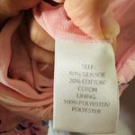 Tanya Taylor Pink Floral Silk Wrap Short Sleeve Ruffle V-Neck Midi Dress Size 20 Photo 12