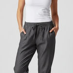 Eileen Fisher  Gray Joggers Size PM Photo 0