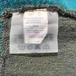 Title Nine Sweater Dress Small Teal Synergy Striped Mockneck Long Sleeve Stretch Photo 11