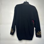 Norton Mcnaughton Women’s Vintage  Cardigan Sweater Size L Black Photo 6