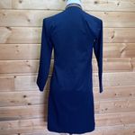 Vision 2000 Dubai Pakistani Embroidery High Neck Dress Size 9 Blue Photo 9