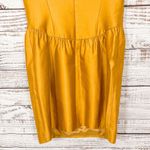 Tibi Silk Brocade Embellished Yellow Sheath Dress, EUC, Size 6, MSRP $495 Photo 6