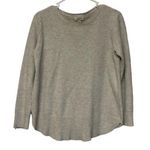 Loft Women's Ann Taylor  Gray Sweaters Rounded Bottom Size Med GUC #3288 Photo 0