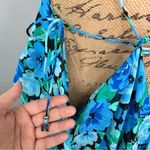 Sz 10 Rotate BIRGER CHRISTENSEN Blue Floral Print Maxi Dress NWOT $341 MSRP Blue Photo 10