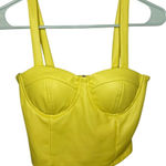 Yellow Bustier‎ Top Photo 0