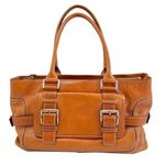 Michael Kors Brookville Leather Satchel Handbag Photo 0