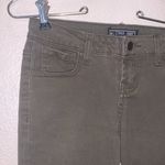 Wax Jean  Premium Denim Olive Green Low Rise Skinny Jeans Photo 3