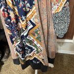 Mystree Dress Patchwork Velvet front Fall boho peasant gypsy festival sz M Photo 2