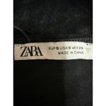 ZARA Womens Black Sleeveless Mesh Lace Cami Camisole Tank Bodysuit Top Size S Photo 2