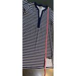 Lands' End Swim Cover Dress Blue Striped‎ XS 2 Photo 10