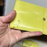 Coach Yellow Wallet Sleek Minimalist Design Photo 4
