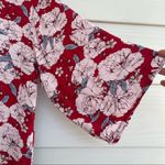 Knox Rose  Kimono Swim Cover Up Duster Cardigan Size XS/S Floral Boho Chic Hawaii Photo 7