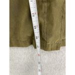 Brandy Melville  Women's Olive Green Hooded Full Zip Jacket Long Sleeve One Size Photo 5