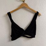 Seafolly  Black Bikini Top Size XS Photo 0
