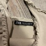 ZARA Cream Crop Top Photo 1