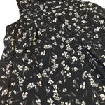 Black White Floral Dress Photo 4