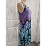 42pops Mediterranean Sleeveless A Line Dress Size L Pockets 42 Pops Boho Size L Photo 1