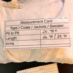 Jane and Delancey  Womens Blouse Size L‎ White Swiss Dot Summer Boho 3/4 Sleeve Photo 9