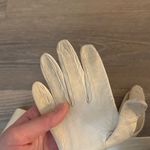 Christian Dior Vintage beige  leather evening gloves Photo 3
