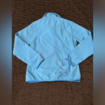 Cabela's  Blue Zip Front Floral Jacket Coat Sz S Fleece Lined Reflective Womens Photo 3