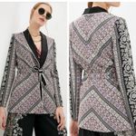 Alice + Olivia New! Dream Castle
Lincoln Piped Drawstring Waist Blazer Sz Small Photo 0