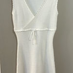 Princess Polly  White Knit Mini Dress Photo 0