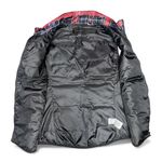 Tribal Red Plaid Puffer Quilted Vest size Large Photo 2