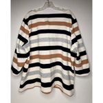 Talbots Top Women's Size 2X Stripes Knit Career Casual Fall Plus Size Boho Tunic Photo 1