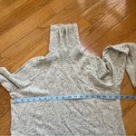 Theory DONEGAL CASHMERE TURTLENECK SWEATER DRESS LIGHT HEATHER MULTI Sz S Photo 8