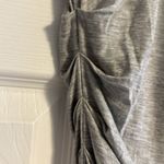 Bailey44 Bailey/44 Women’s Grey Cold Shoulder Cinched T-Shirt Dress Photo 3