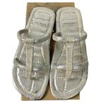 Free People  Hadden Sandals in Champagne Metallic Size 11 Photo 4