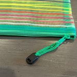 OralClass Green Rainbow Mesh Cosmetic Bag Photo 5