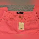 NEW Boden The Soho Skinny Jeans Red Orange Pink Coral Size Womens 4 Pants Preppy Photo 4