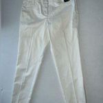 New York And Company NWT  7th Avenue Slim Ankle White Pants Size 4 Photo 0