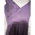 Bridesmaids Dress Size 4 Burgundy Long Formal Emperor Mori Lee Gardner Small Photo 1