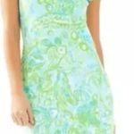 Lilly Pulitzer Lilly pulitzerer women’s green harper any fins possible pom pom shirt dress Photo 0